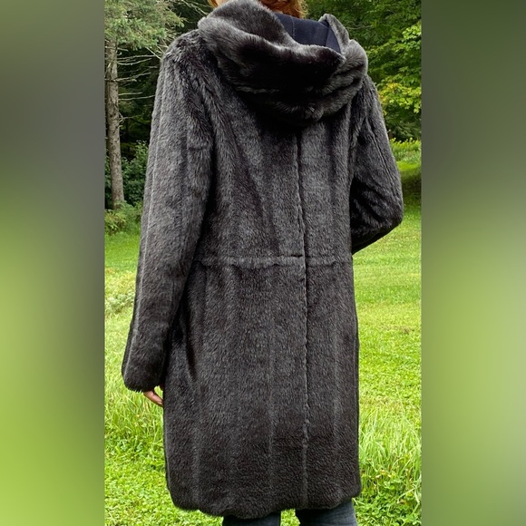 ARMANI JEANS Double sided Coat size L - Picture 4 of 4